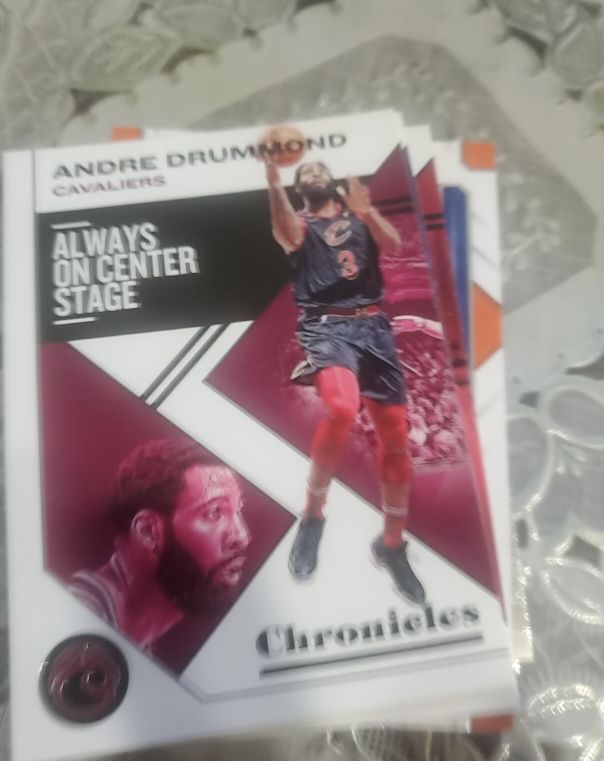 2019-20 Panini Chronicles #42 Andre Drummond — front