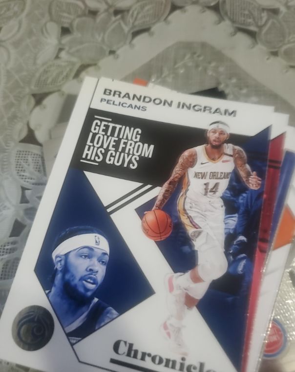2019-20 Panini Chronicles #47 Brandon Ingram — front