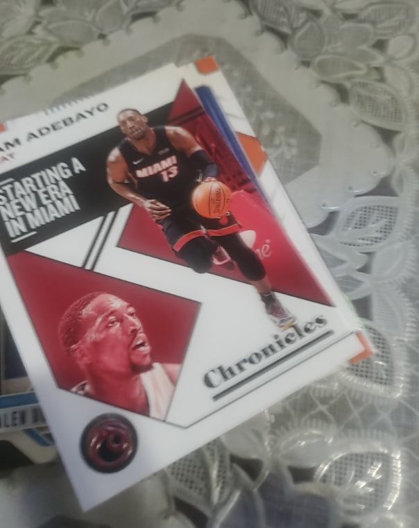 2019-20 Panini Chronicles #3 Bam Adebayo — front