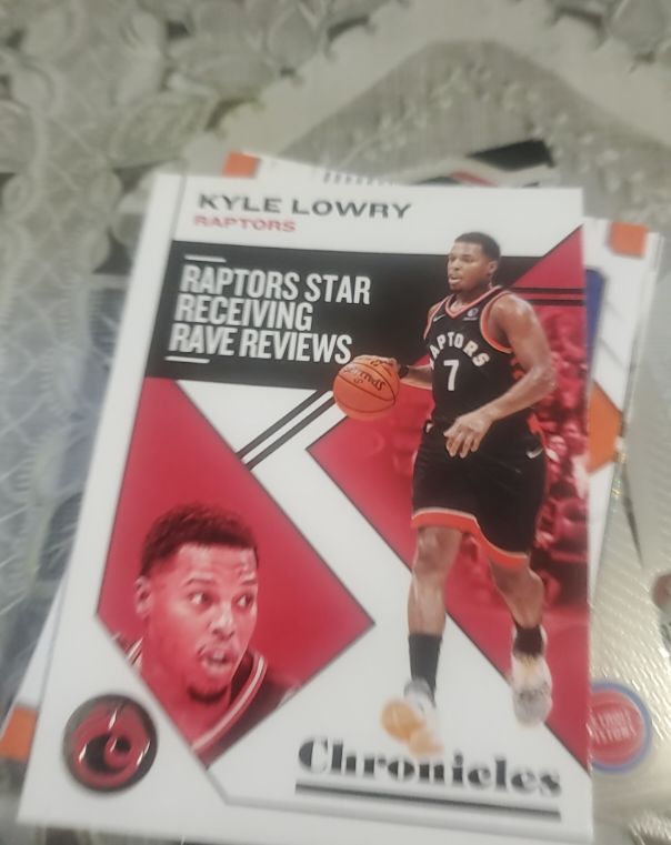 2019-20 Panini Chronicles #8 Kyle Lowry — front