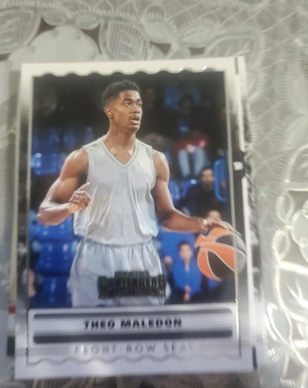 2020-21 Panini Contenders Draft Picks Front Row Seat #SS-17 Theo Maledon — front