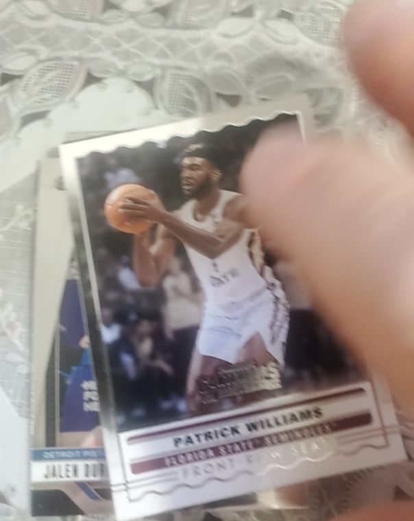 2020 Panini Contenders Draft Picks Front Row Seat #SS-20 Patrick Williams — front