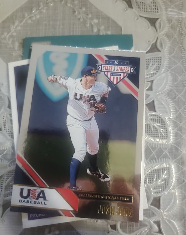 2020 Panini USA Baseball Stars & Stripes #92 Josh Jung — front