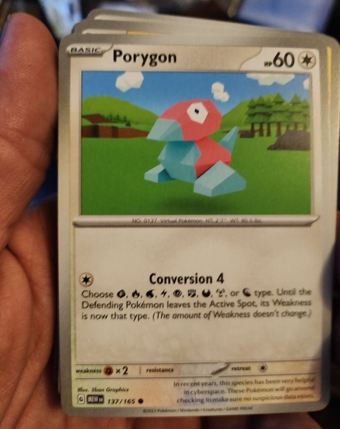 2023 Pokémon Scarlet & Violet 151 #137 Porygon — front
