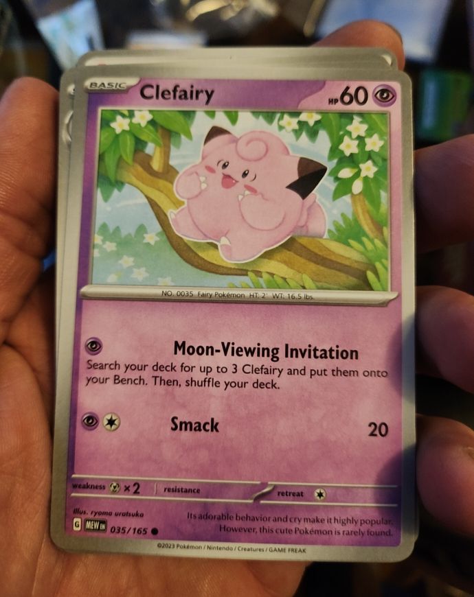 2023 Pokémon Scarlet & Violet 151 #035 Clefairy — front
