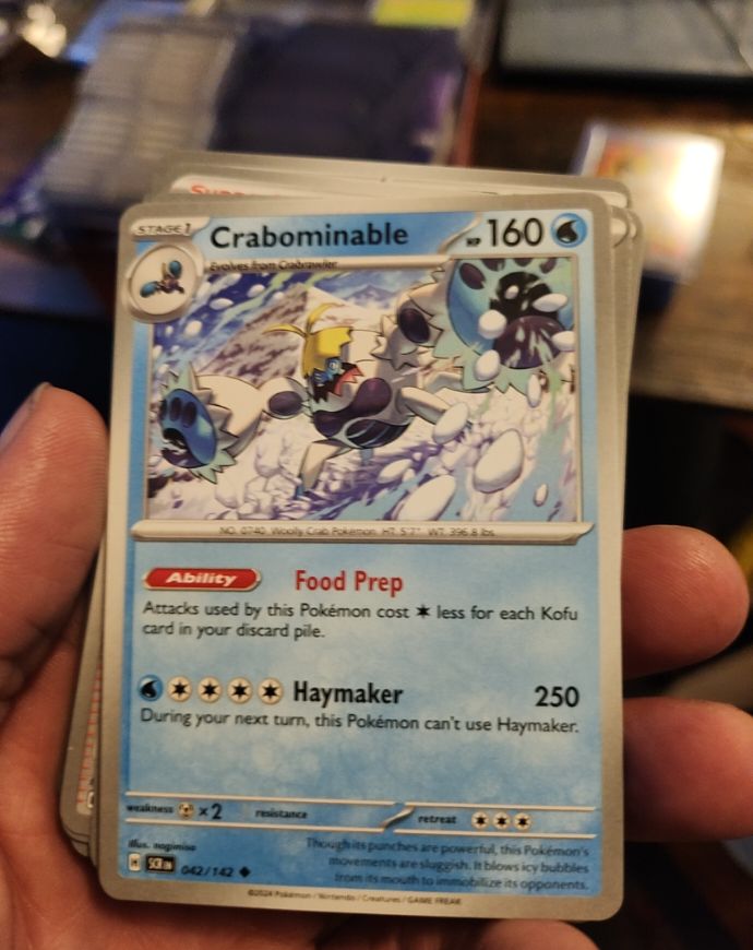 2024 Pokémon #042 Crabominable — front
