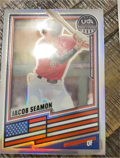 2026 Panini Stars & Stripes #179 Jacob Seamon — front