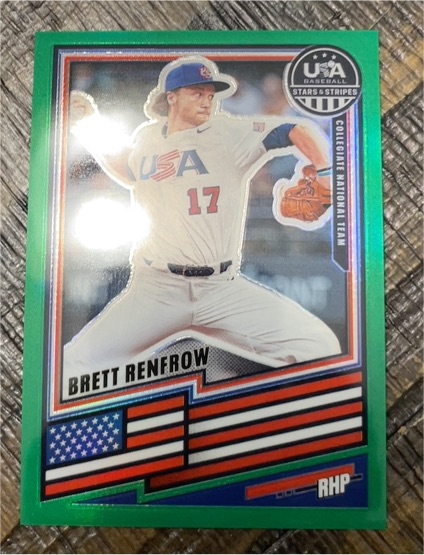 2026 Panini Stars & Stripes #18 Brett Renfrow — front