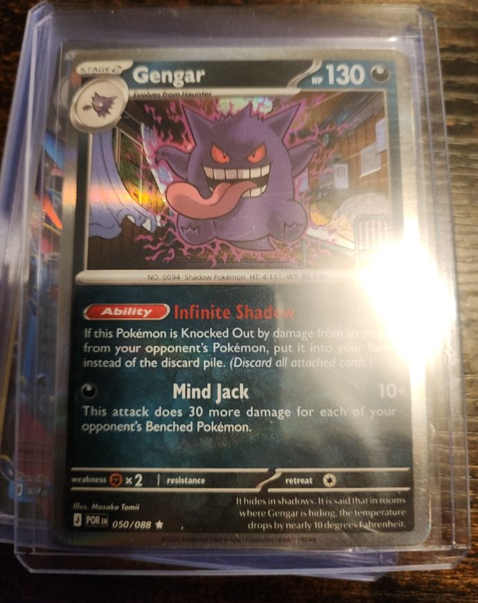 2024 Pokémon Gengar #050/088 — front