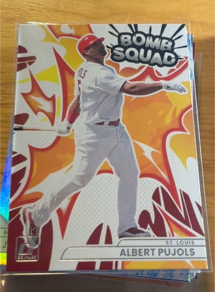 2026 Panini Donruss #16 Albert Pujols Bomb Squad — front