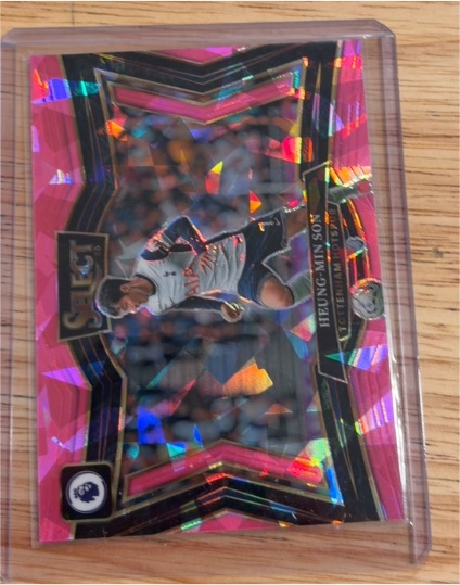 2024 Panini Select Premier League #Field Level Pink Ice Heung-Min Son — front