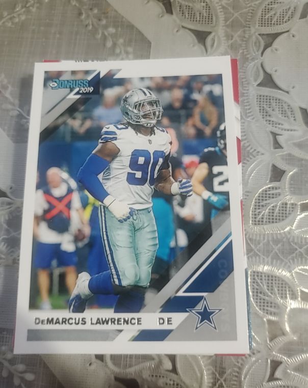 2019 Donruss #76 DeMarcus Lawrence — front