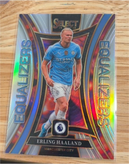 2024-25 Panini Select Premier League #15 Erling Haaland Equalizers — front