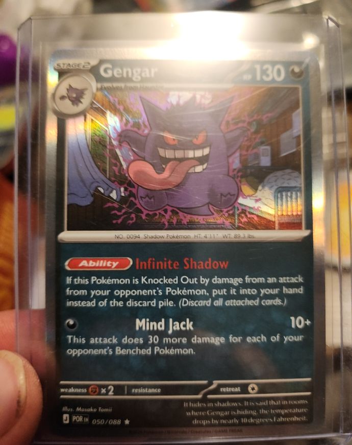 2023 Pokémon Perfect Order #050 Gengar — front