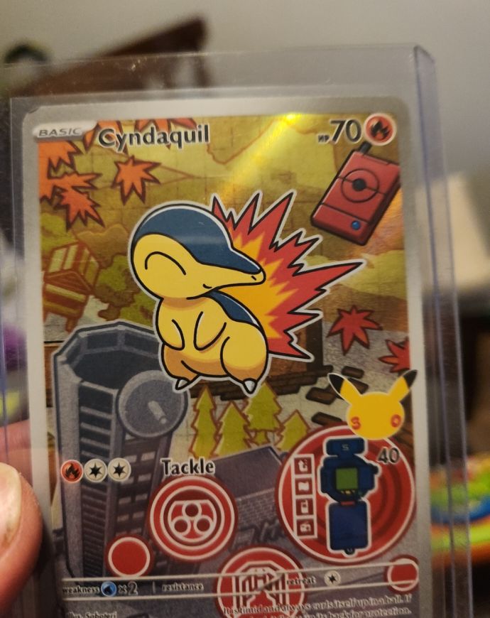 2026 Pokémon TCG #047 Cyndaquil First Partner Promo — front