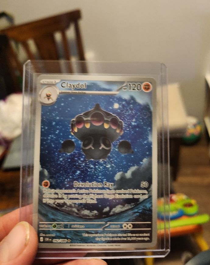 2026 Pokemon Chaos Rising #092 Claydol — front