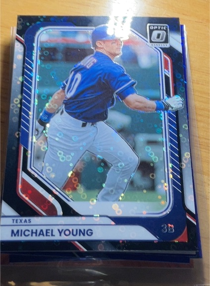 2026 Donruss Optic #72 Michael Young — front
