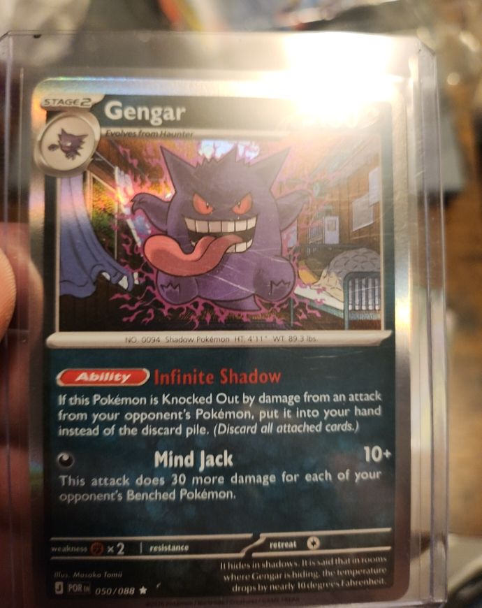 2024 Pokémon TCG Perfect Order #050 Gengar — front
