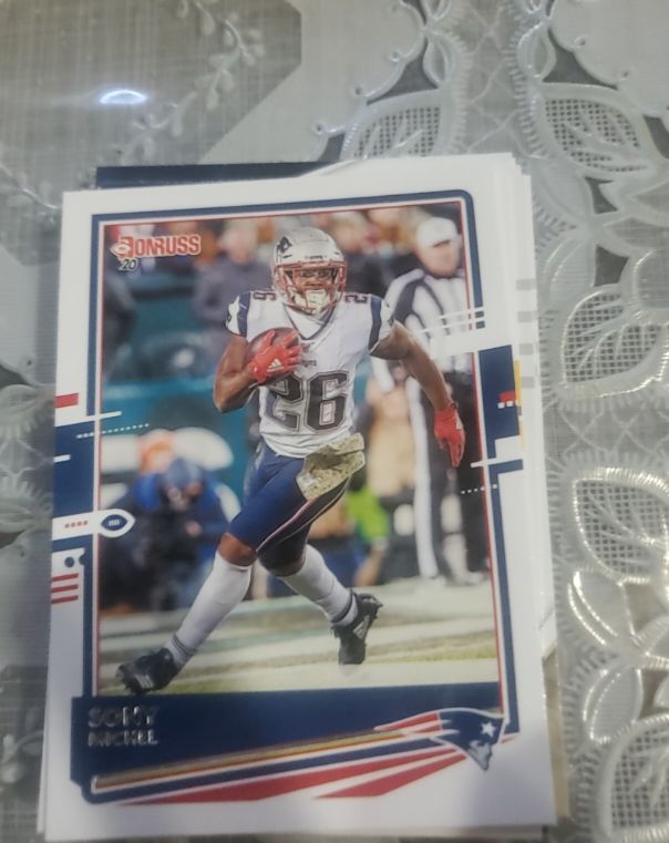 2020 Donruss Football #168 Sony Michel — front