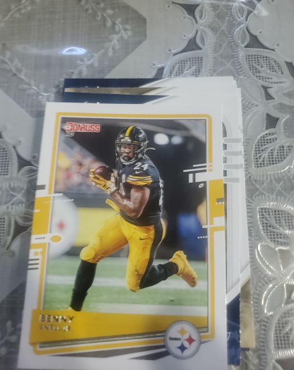2020 Donruss #217 Benny Snell Jr. Pittsburgh Steelers — front