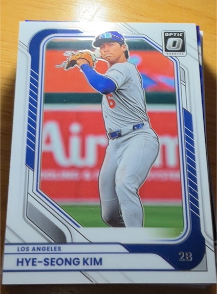 2026 Donruss Optic #58 Hye-Seong Kim — front