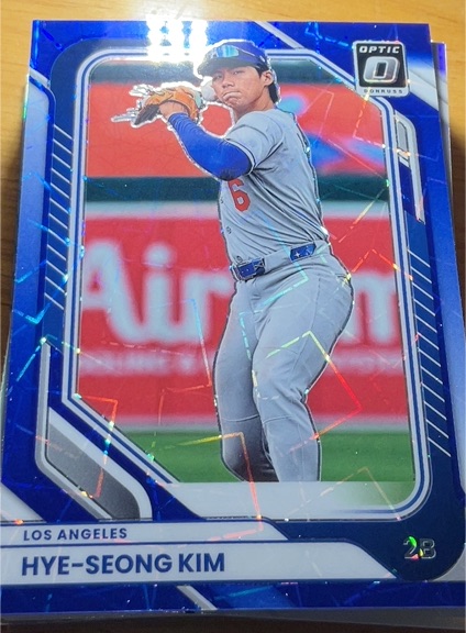 2026 Panini Donruss Optic #58 Hye-Seong Kim — front