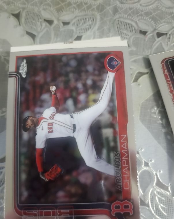 2025 Topps Chrome Update #USC191 Aroldis Chapman — front