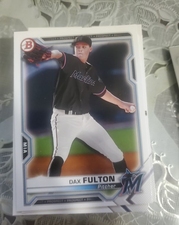 2021 Bowman #BP-32 Dax Fulton — front