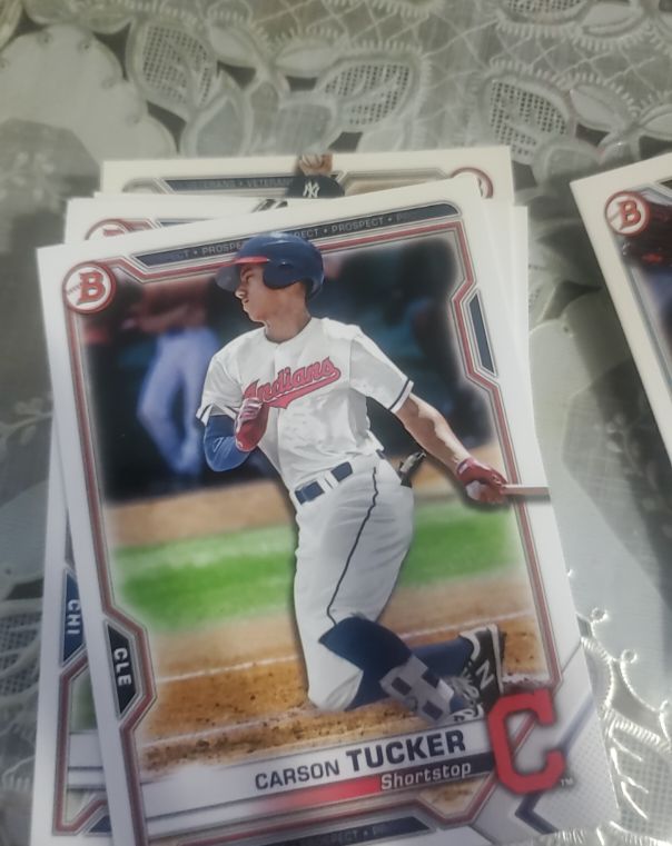 2021 Bowman Paper Prospects #BP-77 Carson Tucker — front