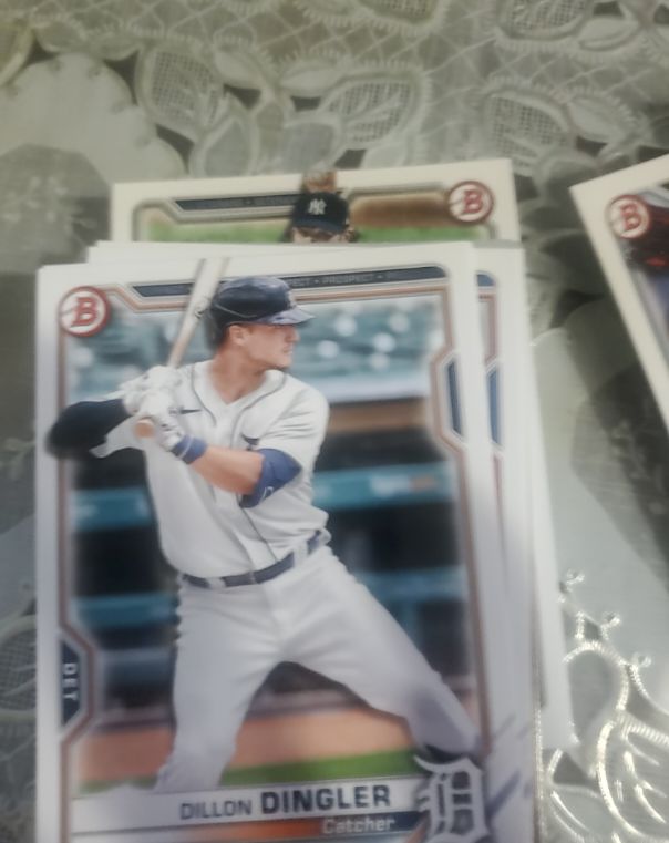 2021 Bowman 1st Edition #BFE-72 Dillon Dingler — front