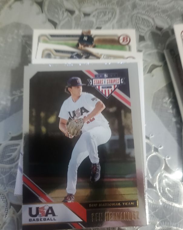 2020 Panini USA Baseball Stars and Stripes #31 Ben Hernandez — front