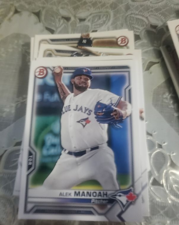 2021 Bowman #BP-27 Alek Manoah — front