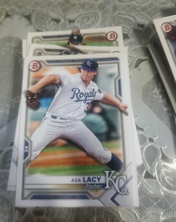 2021 Bowman Paper Prospects #BP-83 Asa Lacy — front