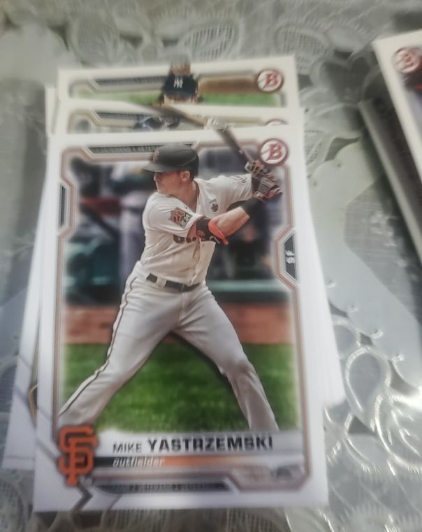 2021 Bowman #64 Mike Yastrzemski — front