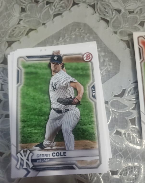 2021 Bowman #65 Gerrit Cole — front