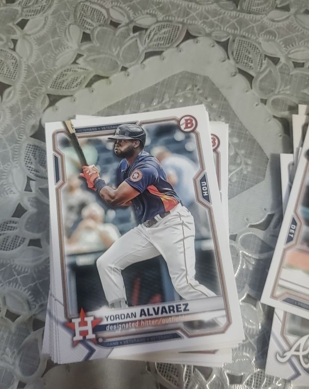 2021 Bowman #78 Yordan Alvarez — front