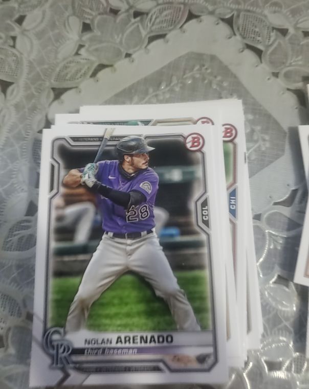 2021 Bowman #91 Nolan Arenado — front