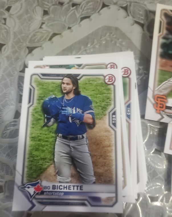 2021 Bowman #7 Bo Bichette — front