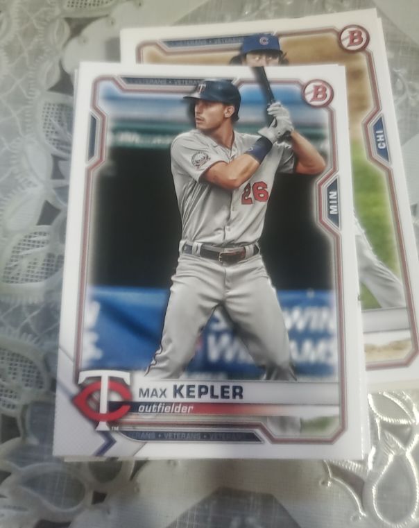 2021 Bowman #22 Max Kepler — front