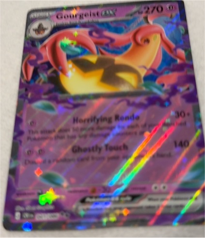 2014 Pokémon XY Chaos Rising #41 Gourgeist EX — front
