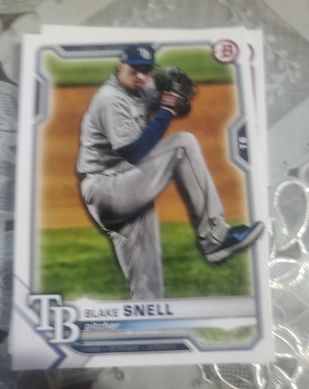 2021 Bowman #82 Blake Snell — front