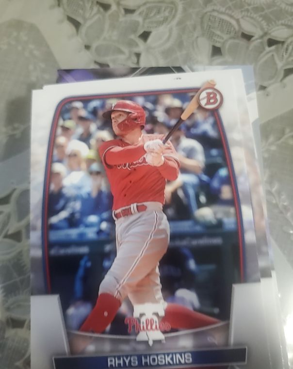 2023 Bowman #66 Rhys Hoskins — front