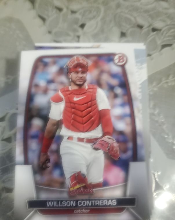 2023 Bowman #100 Willson Contreras — front