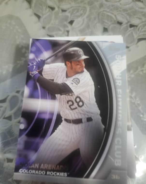 2016 Topps Update 500 HR Futures Club #500-8 Nolan Arenado — front