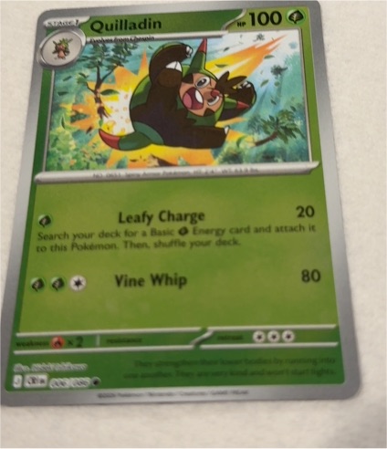 2014 Nintendo Pokemon TCG Quilladin 006/086 XY Stage 1 Uncommon 100 HP — front