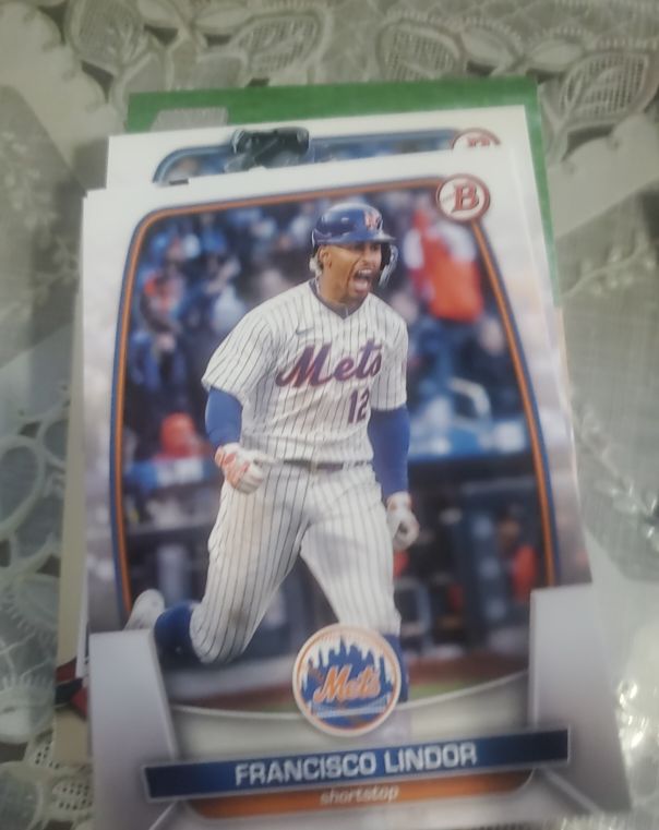 2023 Bowman #81 Francisco Lindor — front