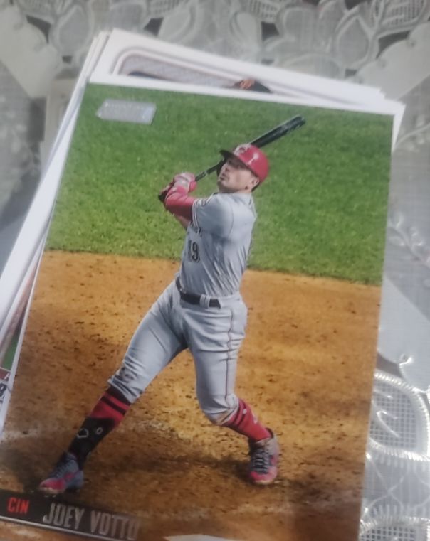 2021 Topps Stadium Club #31 Joey Votto — front