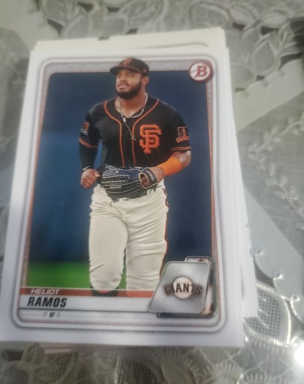 2020 Bowman Draft #BD-79 Heliot Ramos — front