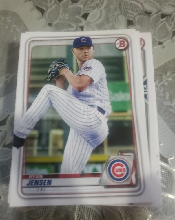 2020 Bowman Draft #BD-9 Ryan Jensen — front