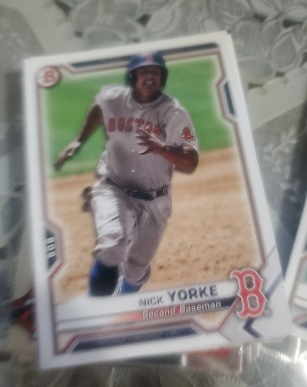 2021 Bowman Prospects #BP-114 Nick Yorke — front